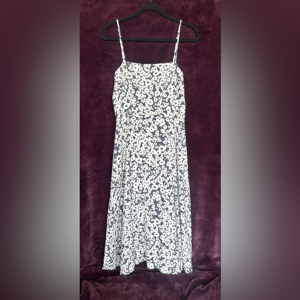 The East Order Tait Print Midi Dress- D57